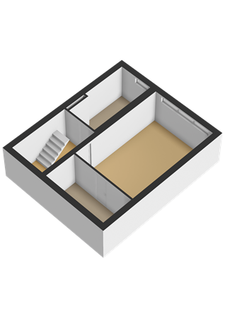 Floorplan - Gordelweg 194D, 3038 GJ Rotterdam